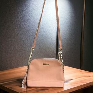 MADDEN GIRL Blush Pink Crossbody Bag Faux Leather